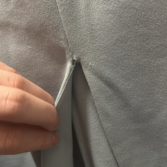 Show Me Your Mumu Steel Blue Belted Paris Gown Medium NEW Sleeveless Maxi Dress - Picture 9 of 9